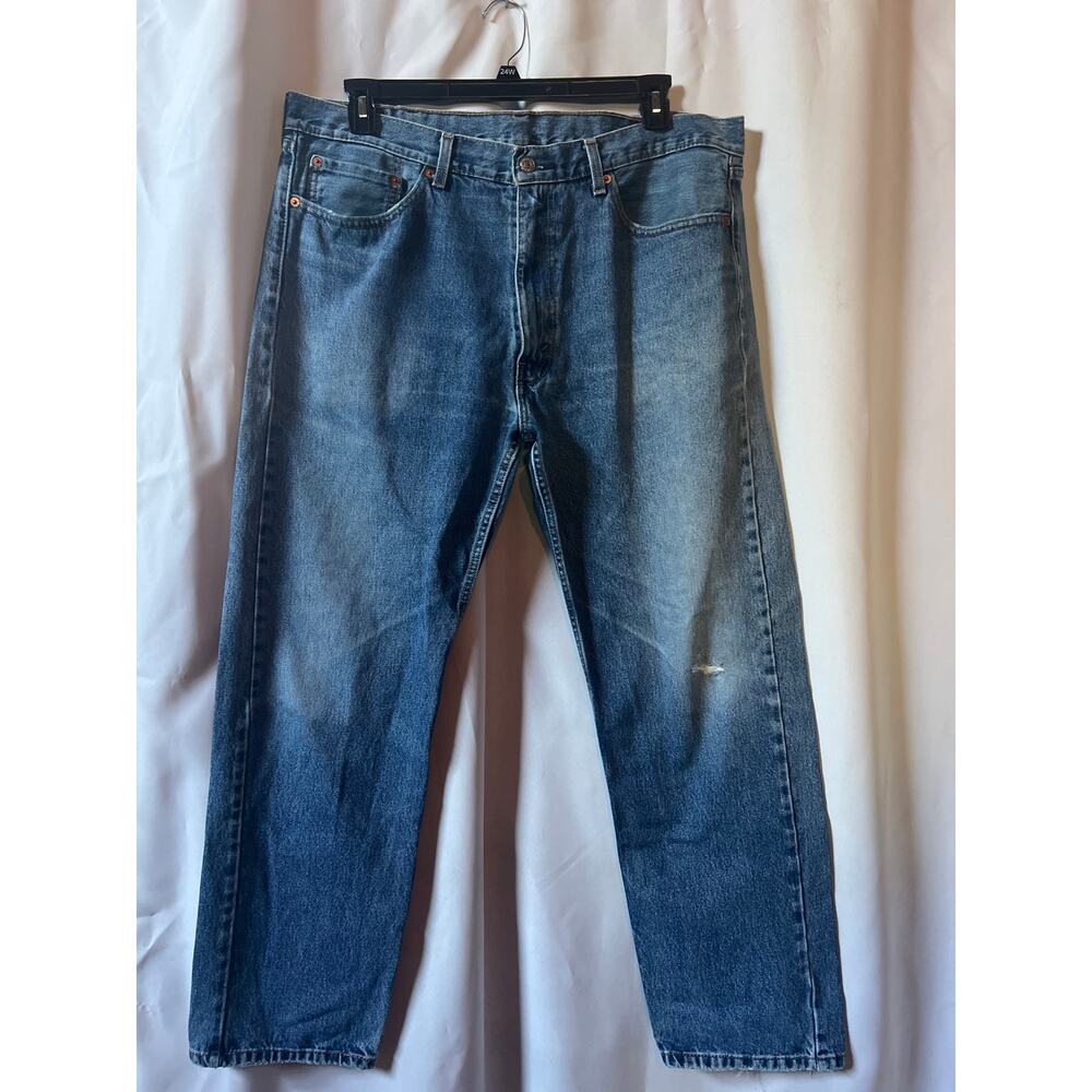 Levi Strauss 505 Men's Jeans Denim Stonewashed 40/32